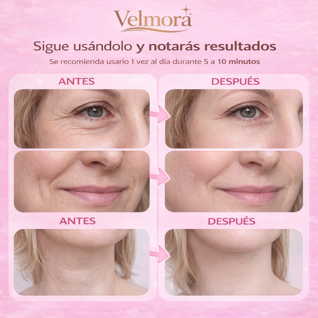 Masajeador Microcorriente para Cara y Cuello