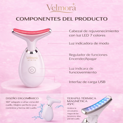 Masajeador Microcorriente para Cara y Cuello