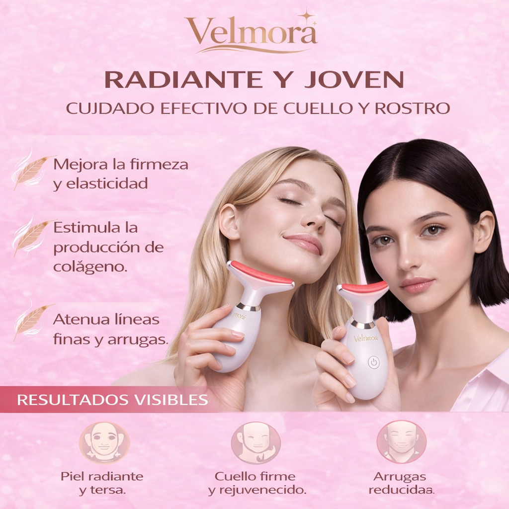 Masajeador Microcorriente para Cara y Cuello